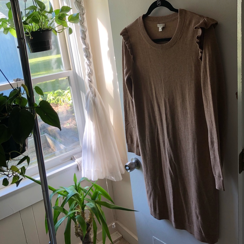 jcrew sweater dress